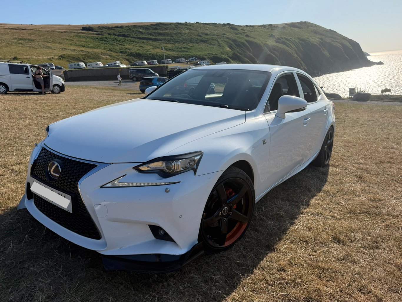 Lexus IS300h F Sport prepared for the UK market
